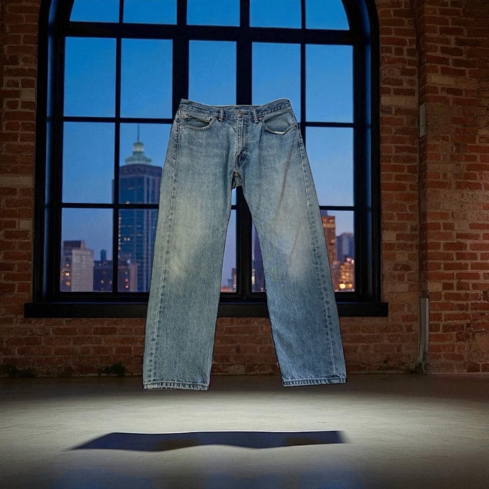 Levi's 505 Jeans Men's 36x30 Straight Leg Relaxed Classic Casual Denim